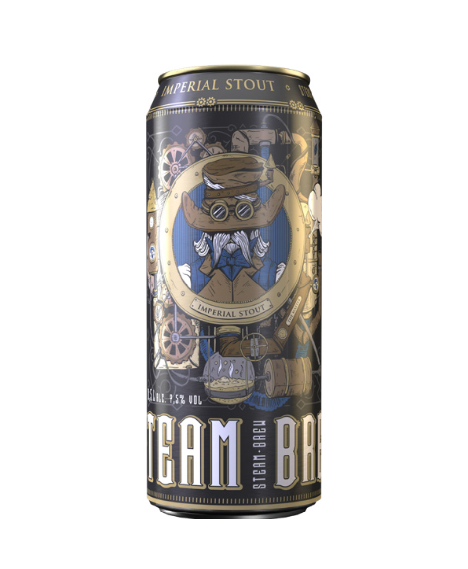 BIA THỦ CÔNG STEAM BREW IMPERIAL STOUT  ( bia đen  ) 